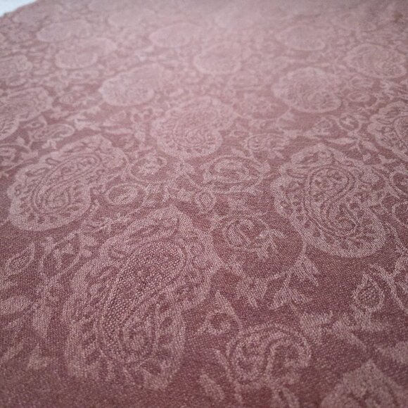 NWOT Cashmere Jacquard Lightweight Scarf Milk Chocolate - Picture 5 of 10